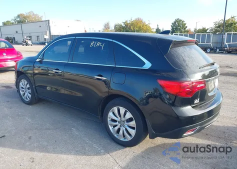 2016 Acura Mdx Technology Acurawatch Plus Packages/Technology Package из США, поврежденный, VIN 5FRYD4H43GB040556